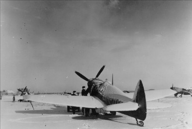 Spitfire op Grimbergen, Jan. 1945